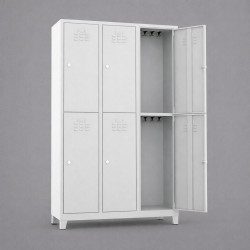 Altılı Soyunma Dolabı