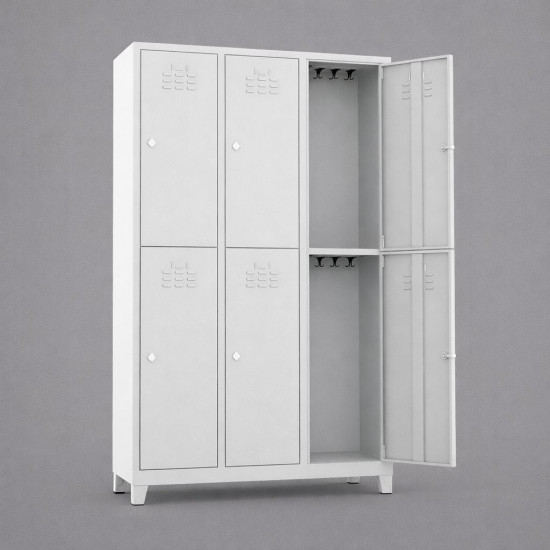 Altılı Soyunma Dolabı