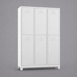 Altılı Soyunma Dolabı